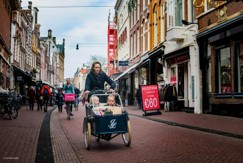 cyclist in the city